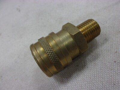 #ad #ad Pressure Washer Hose Wand Spray Nozzle Brass 1 4quot; Male Quick Connect Coupler $16.99