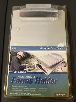Adams Aluminum Forms Holder Top-Hinged AFH31 Cardinal Brands 2001 New