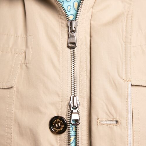 NWT $4350 Brunello Cucinelli Multi-Pockets Hooded Jacket Beige 44US/54IT/ XXL - Picture 13 of 24