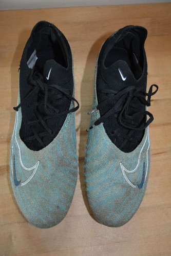 Nike Phantom GX Elite FG Soccer Cleats: Gripknit Custom Blue/Black Color, Size 9 - Picture 5 of 8