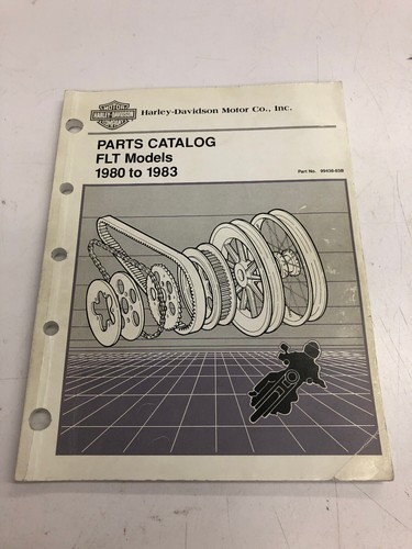 1980 1983 Harley Davidson FLT Shovelhead Parts Catalog Manual 99438-83B (G3) 2