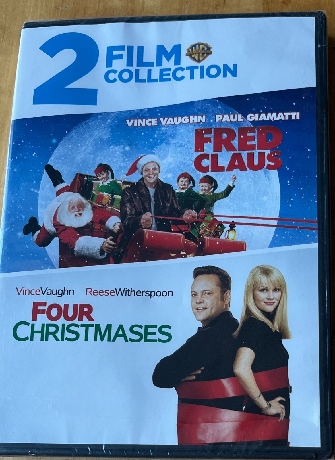 2 Film Collection Fred Claus, Four Christmases with Vince Vaughn