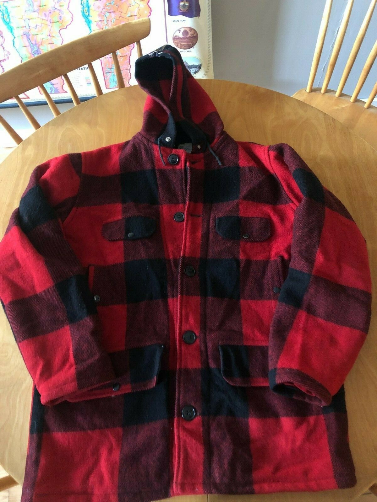 Buffalo Plaid Wool Vintage 