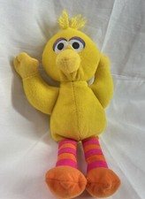 Tyco Sesame Street Beans BIG BIRD Muppet 8" Plush Vintage 1997 w/ Tag