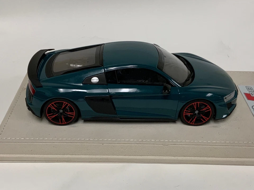 1/18 GT Spirit Audi R8 de 2019 en verde Timoa GT863 base gamuza AB137 Foto 3 de 4