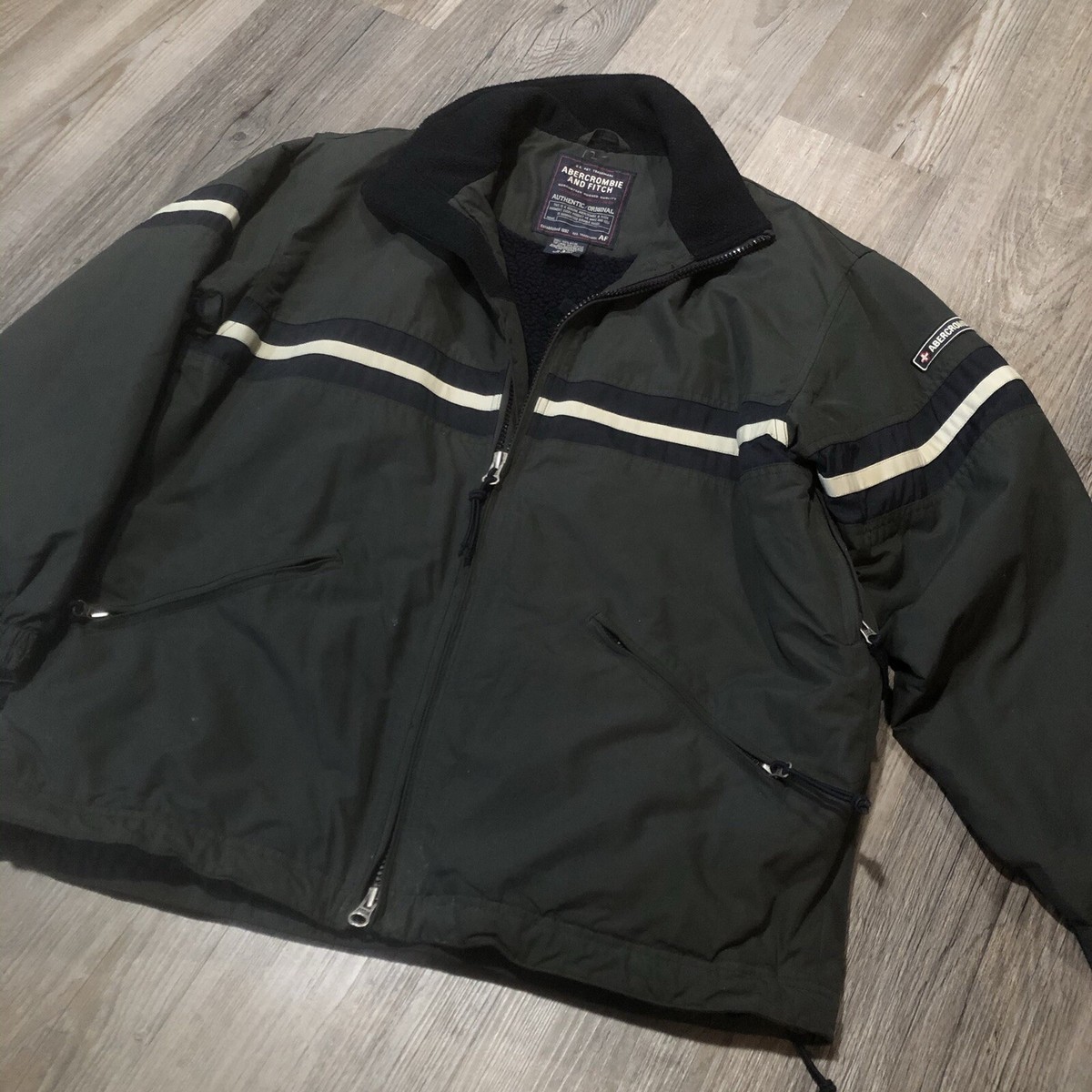 80s Abercrombie & Fitch ナイロンジャケット 44 80s Abercrombie & Fitch ナイロンジャケット 44