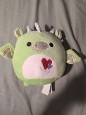 Squishmallows 5" Valentines Azizi the Dragon