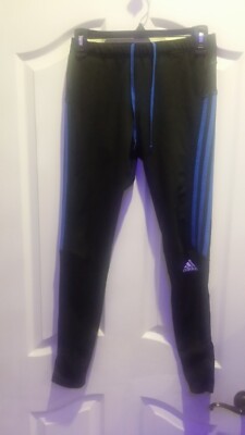 Preowned Womens Adidas Climalite Response Leggings in Black size Med