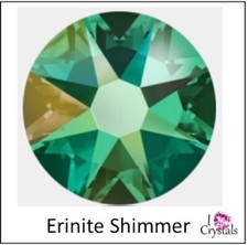 ERINITE SHIMMER Green 7ss 2mm 2058 IHC Austrian Crystal Flatback Rhinestone 144