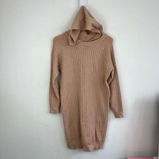 Anthropologie Saturday Sunday Hera hooded sweater dress size medium