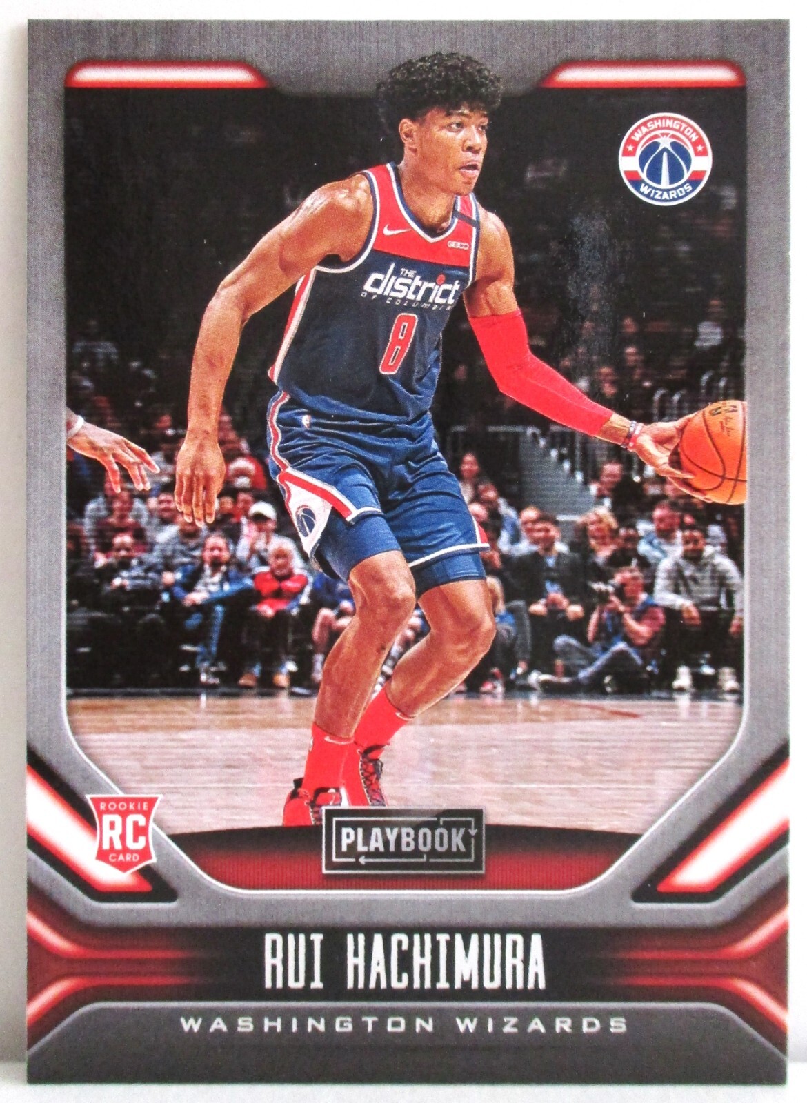 Rui Hachimura 2019-20 Panini Chronicles Playbook Rookie #171 Washington Wizards