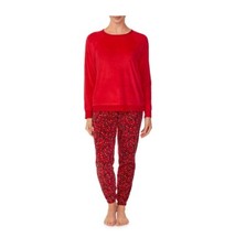 Secret Treasures Super Soft Velour PJ Set Crew Neck Top w/Jogger NWT Size Md.