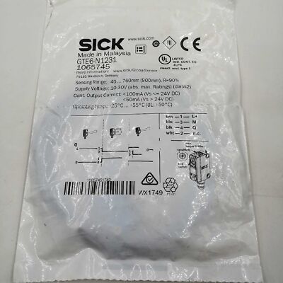 SICK GTE6-N1231 Photoelectric Sensor New One Free Shipping GTE6N1231