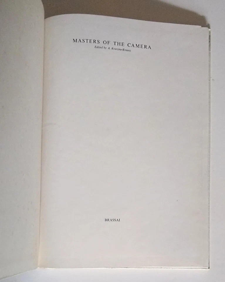 BRASSAI CAMERA IN PARIS  First Edition Hardback 1949 - Image 4 of 4