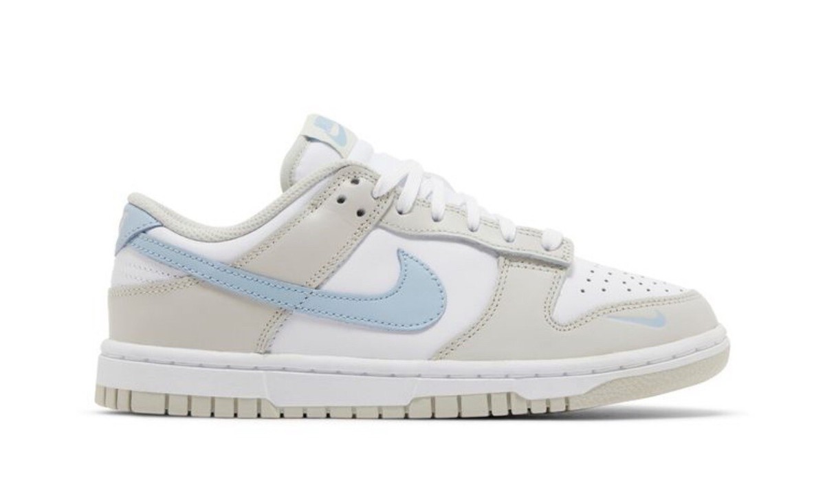 Nike Dunk Low White Light Armory Blue HF0023-100 10 Women