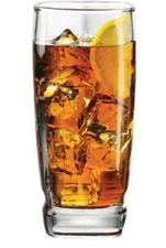 Carrington Tumbler Beverage Tea Clear Glass 16.5 oz