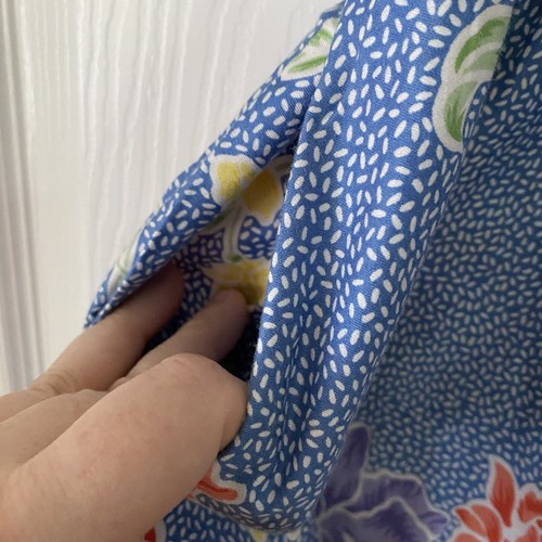 Calvin Klein Vintage 90s Colorful Floral Cotton Maxi Skirt Full Skirt Women’s 10 - Picture 11 of 16