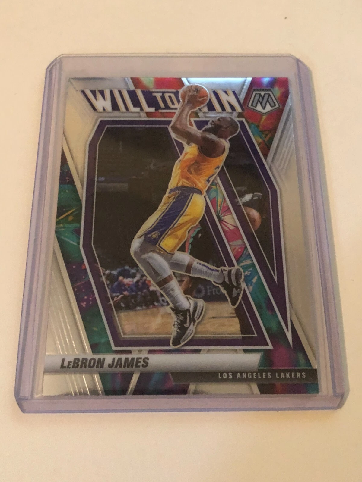 Lebron James trading card