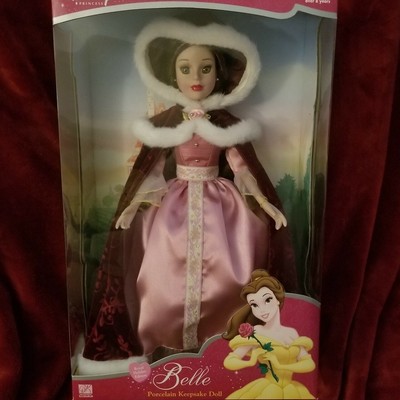 beauty and the beast porcelain doll
