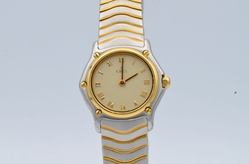 Ebel Sport Classique Women's Watch 23MM Steel/Gold With Original Steel Band