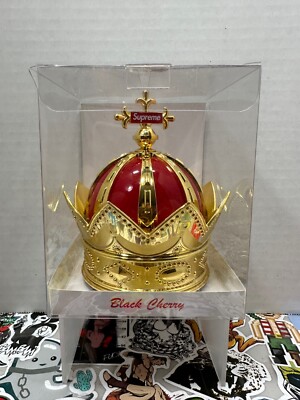 Supreme Crown Air Freshener Red Black Cherry SS19 | eBay