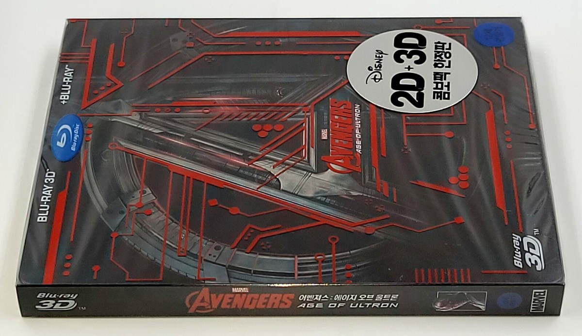 AVENGERS AGE OF ULTRON [2D + 3D] Blu-ray STEELBOOK [KOREA] | eBay