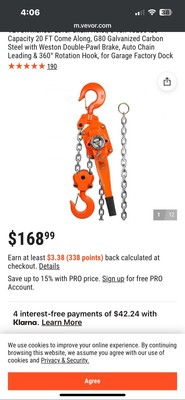 20ton Jack And Chain Hoist