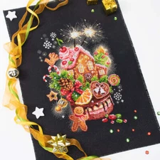 Magic Needle Counted Cross-Stitch Kit Christmas Sweets 540-673