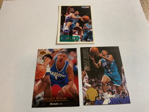 MUGGSY BOGUES BASKETBALL KARTEN - CHARLOTTE HORNETS - GRATIS!! VERSAND!!