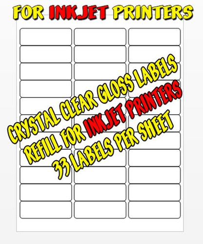 25 BLANK 1 X 3 BLUE / WHITE NAME BADGE KIT (U) 1/4" CORNERS PINS CLEAR LABELS - Picture 6 of 7
