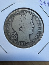1912 Barber Half Dollar - As Shown! (#2848)