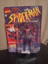 Spider man 2099 action figure on retro card Marvel legends