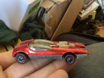 Vintage Original 1968 Hot Wheels Redline SPLITTIN IMAGE - RED