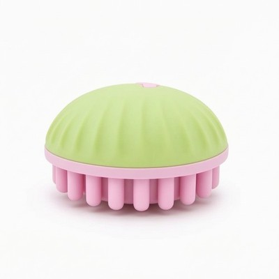 Eis Massagekamm Hand Kopfhaut Massagegerät mit Schlaufe Tragbar für Home Spa