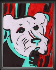 Finelli Original Art 11x14 PAINTING ABSTRACT EXPRESSIONISM Painting ARTWORK G4G