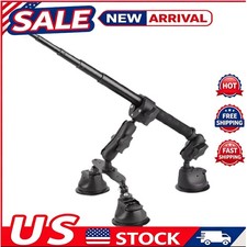 Car Suction Cup Mount Bracket Selfie Stick For Insta360 X5 X4 X3 X2 DJI Camera