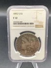 NGC 1892-S $1 Morgan Silver Dollar F 12