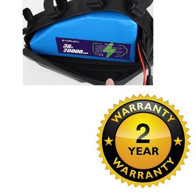 Triangle pack battery 36V 20AH Battery & Bag