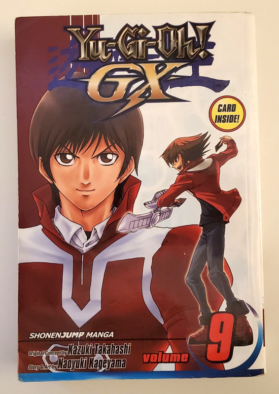 Yu-Gi-Oh GX English Manga Volume 9 Kazuki Takahashi Shonen Jump NO CARD