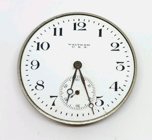 Waltham Modell 1894 Erhaltung Nr. 1919 210 7J 12s Taschenuhrwerk zum Reparieren