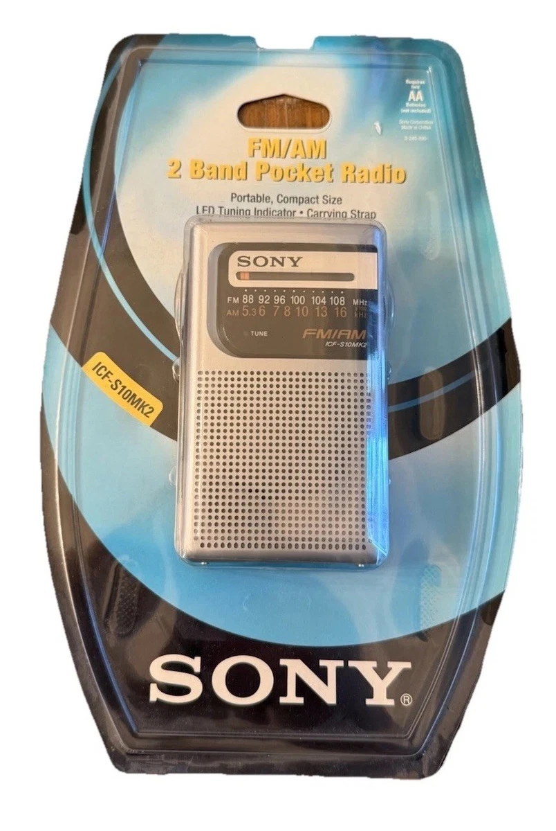 Sony AM/FM Pocket Portable AM/FM Radios for sale | eBay