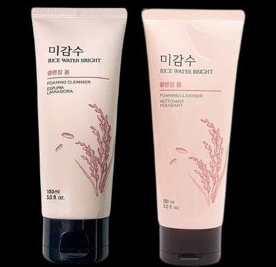2-Pack-The Face Shop - Rice Water Bright Foaming Cleanser /150 ml/K-Beauty