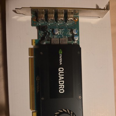 PNY NVIDIA Quadro K1200 4GB GDDR5 PCIe 4x Mini DP Graphics Card High Profile