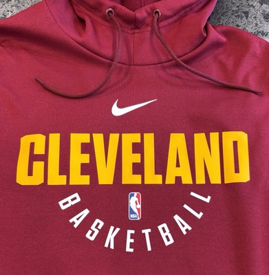 CLEVELAND CAVALIERS NIKE ADULT MEN S LARGE SPOTLIGHT HOODIE PULLOVER BARELY WORN