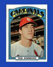 1972 Topps Set-Break #154 Ted Simmons VG-VGEX *GMCARDS*
