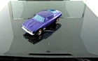 Amazing Custom Barracuda Hong Kong Purple Interior M-  Hot Wheels REDLINE