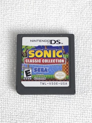 SEGA Sonic Classic Collection (Nintendo DS) NTSC-U/C Compilation Game Cartridge