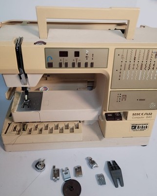 Riccar Computer 840   computergesteuerte Freiarm-Nähmaschine