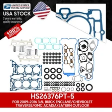 3.6L Full Head Gasket Bolts Kit For 09-16 Chevrolet Tranverse Buick Enclave GMC