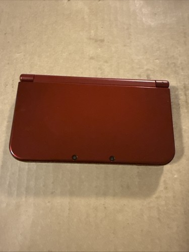 Nintendo New 3DS XL Metallic Red Handheld System Tested Working Device Good Cond - Picture 1 of 24